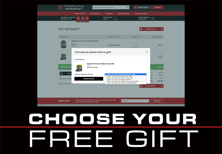 Choose your gift